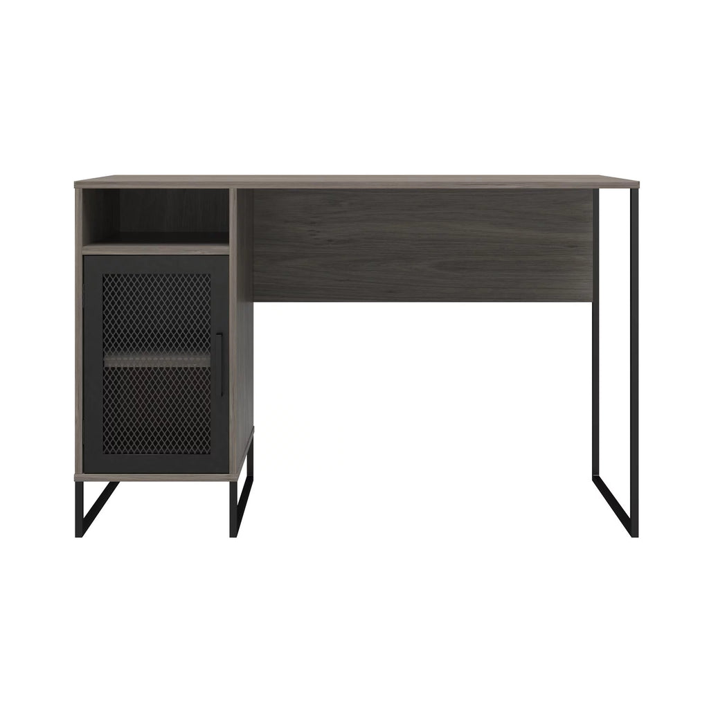 Gray Oak Computer Desk Z6886