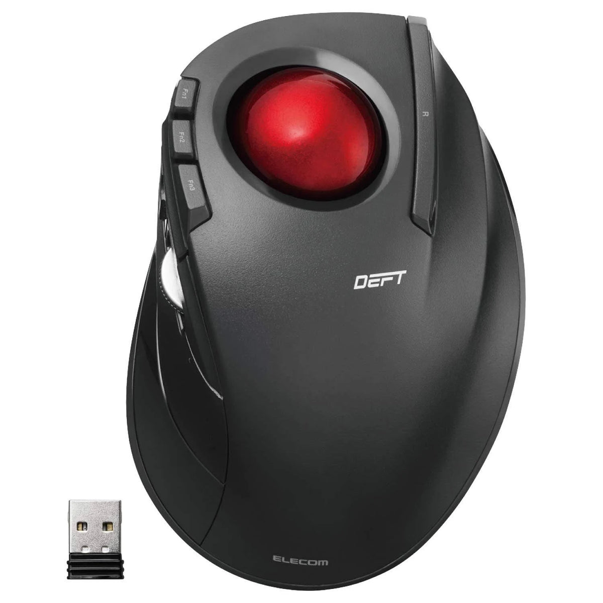 2.4Ghz Wireless Finger-operated Trackball Mouse O34821