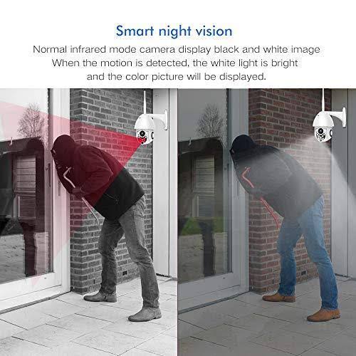 1080p PTZ WiFi Security Camera D1127