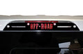 Matte Black Third Brake Light Vinyl Decal Wrap Kit B850