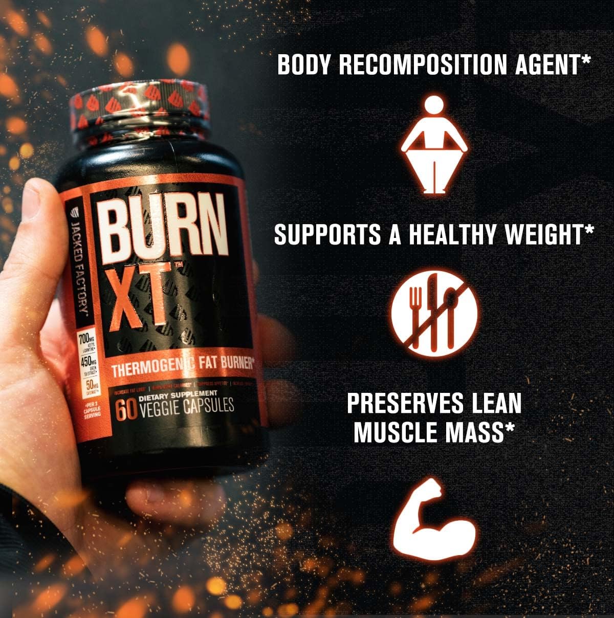 Thermogenic Fat Burner Weight Loss Supplement 120 Veggie Diet Pills Pack of 2 T3164