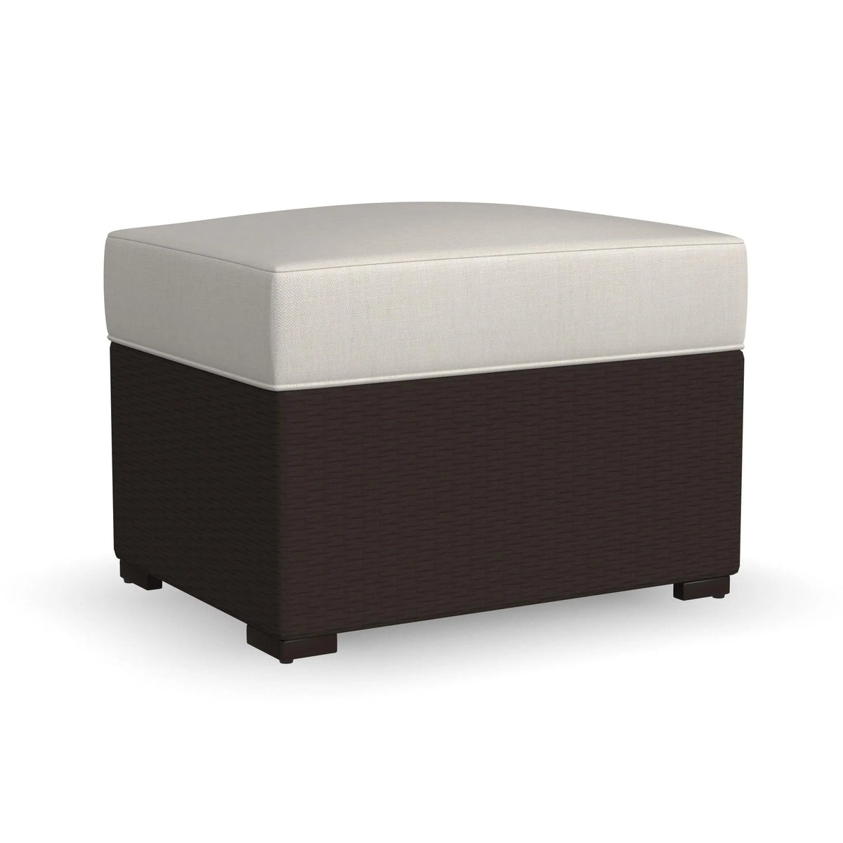 Brown Outdoor Ottoman I885
