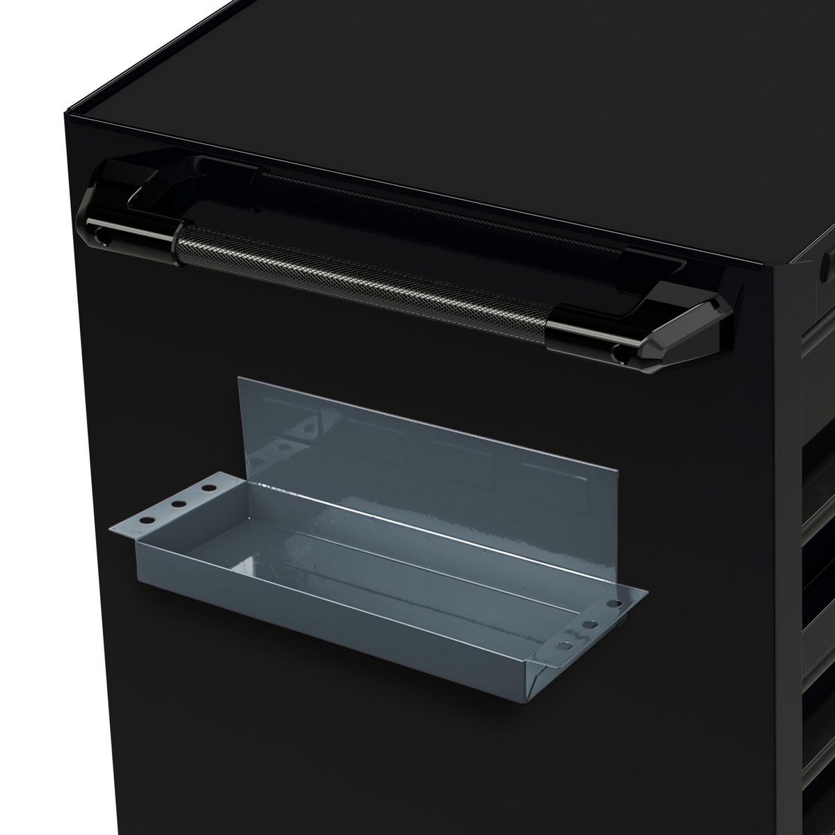 Magnetic Tray with Screwdriver Holder, Slate Gray U121541