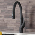 Matte Black Pull Down Kitchen Faucet M8222