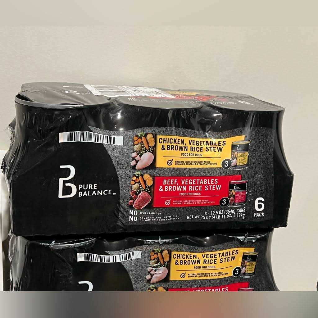 Beef and Chicken Stew Wet Dog Food Variety Pack V999415