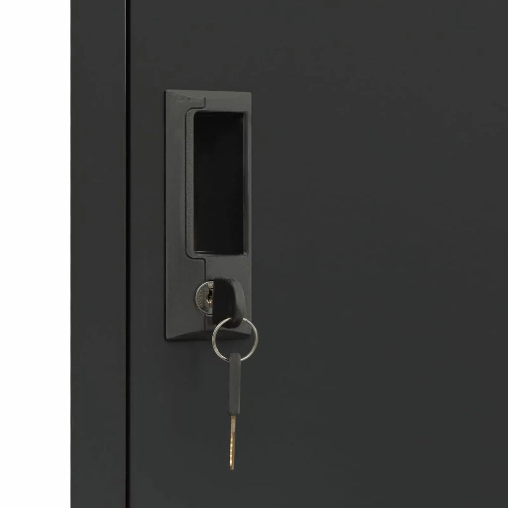 5 Lockable Doors Steel Locker Cabinet R81487