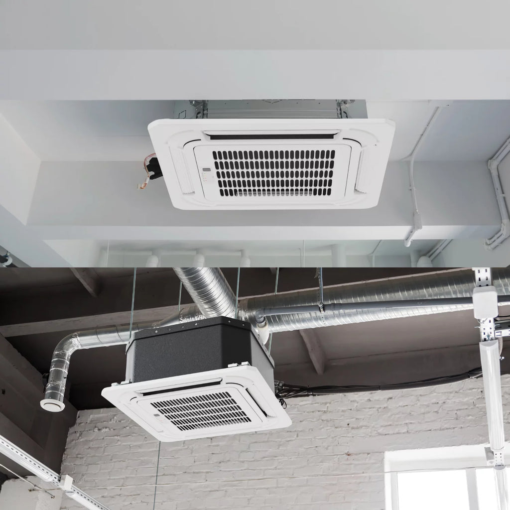 24000 BTU 230V Ceiling Cassette Mini Split Heat Pump Air Conditioner U80835