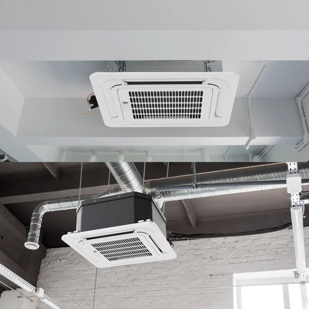 24000 BTU 230V Ceiling Cassette Mini Split Heat Pump Air Conditioner U80835