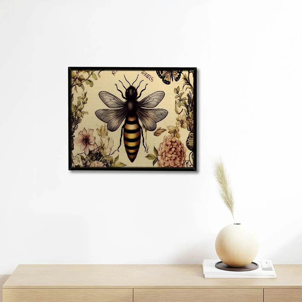 Canvas Print with Black Frame N749