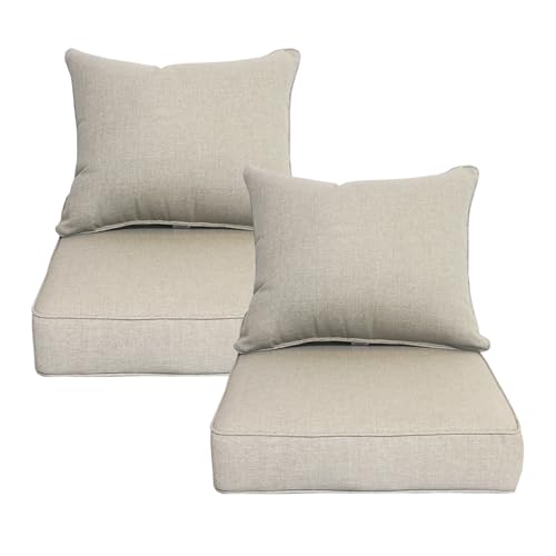 20"x42" Water-Proof UV Resistant Outdoor Dining Chair Cushion Q76067