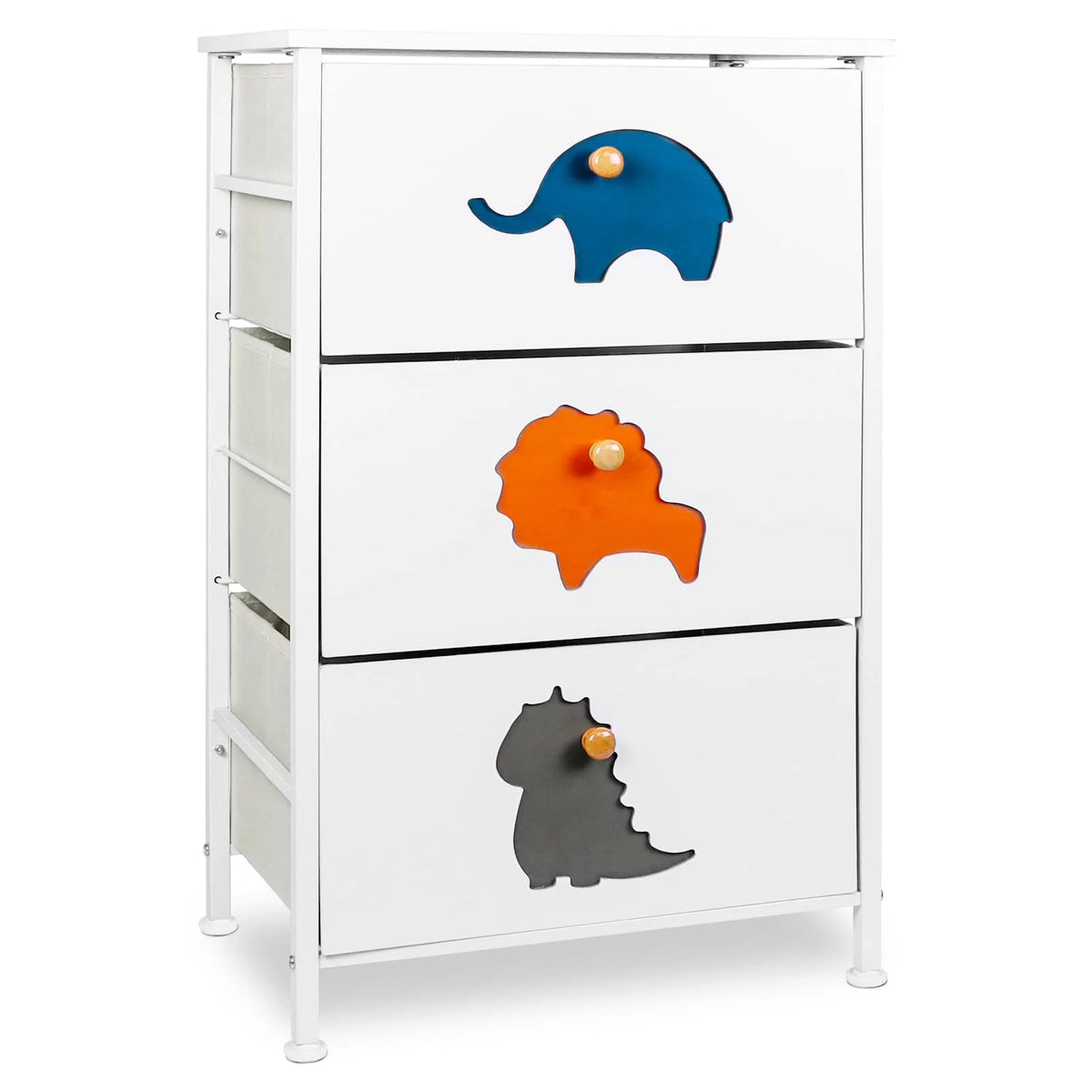 White 5 Drawer Dresser A764