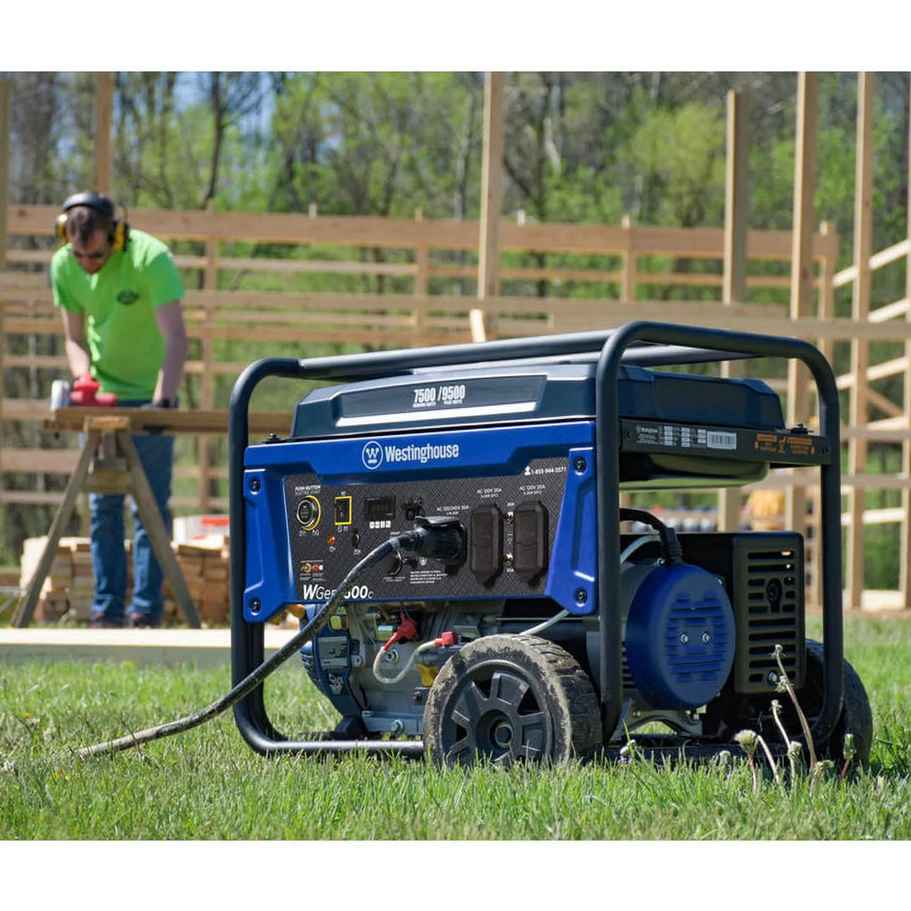 9500 Peak Watt Portable Gas Powered Generator N807744