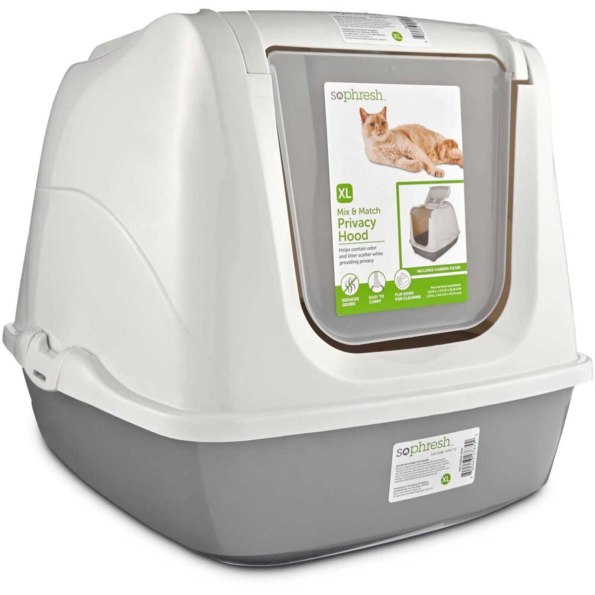 Open Cat Litter Box W1083