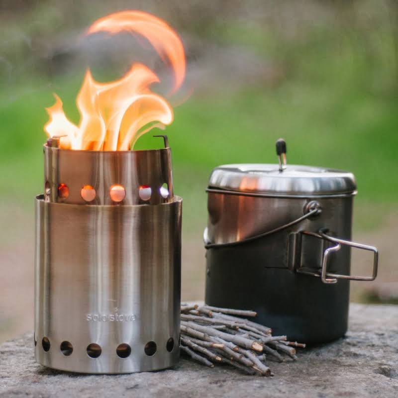 Woodburning Backpacking Camp Stove Combo S860