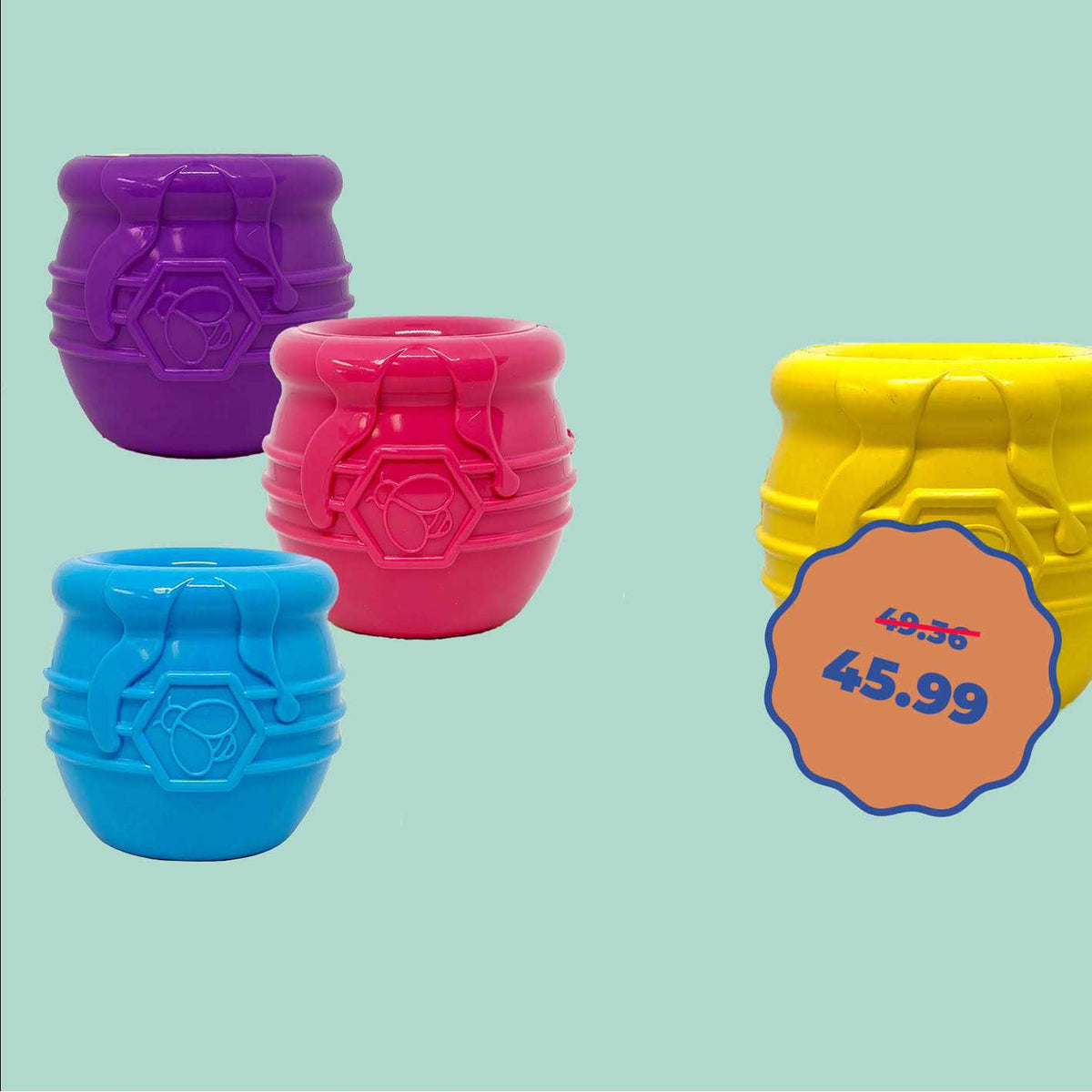 Durable Treat Dispenser & Enrichment Toy R804