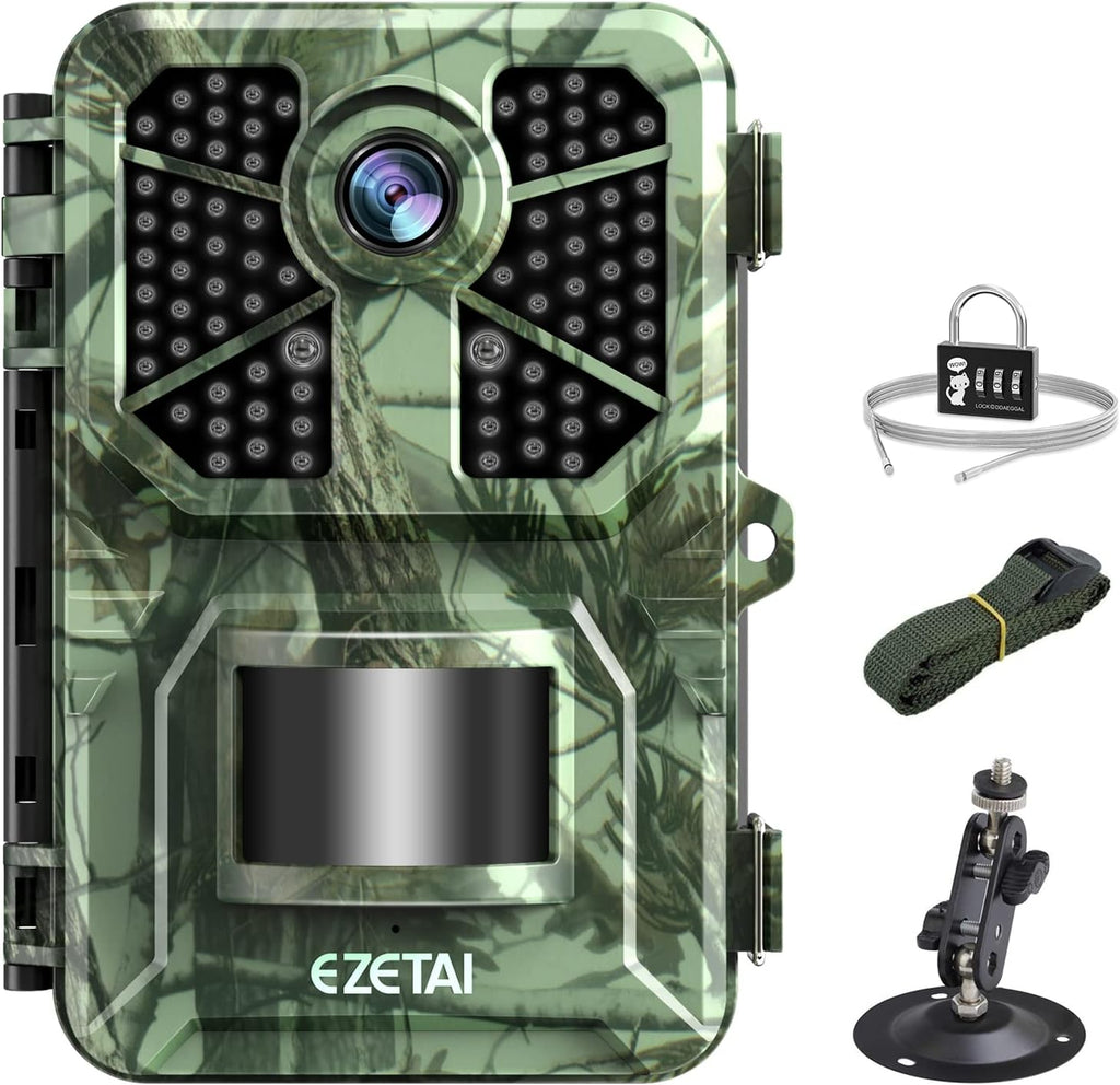 20MP Trail Camera with Night Vision Motion Sensor F6736
