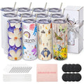 8 Pack 20 OZ Stainless Steel Insulated Sublimation Tumbler N40228