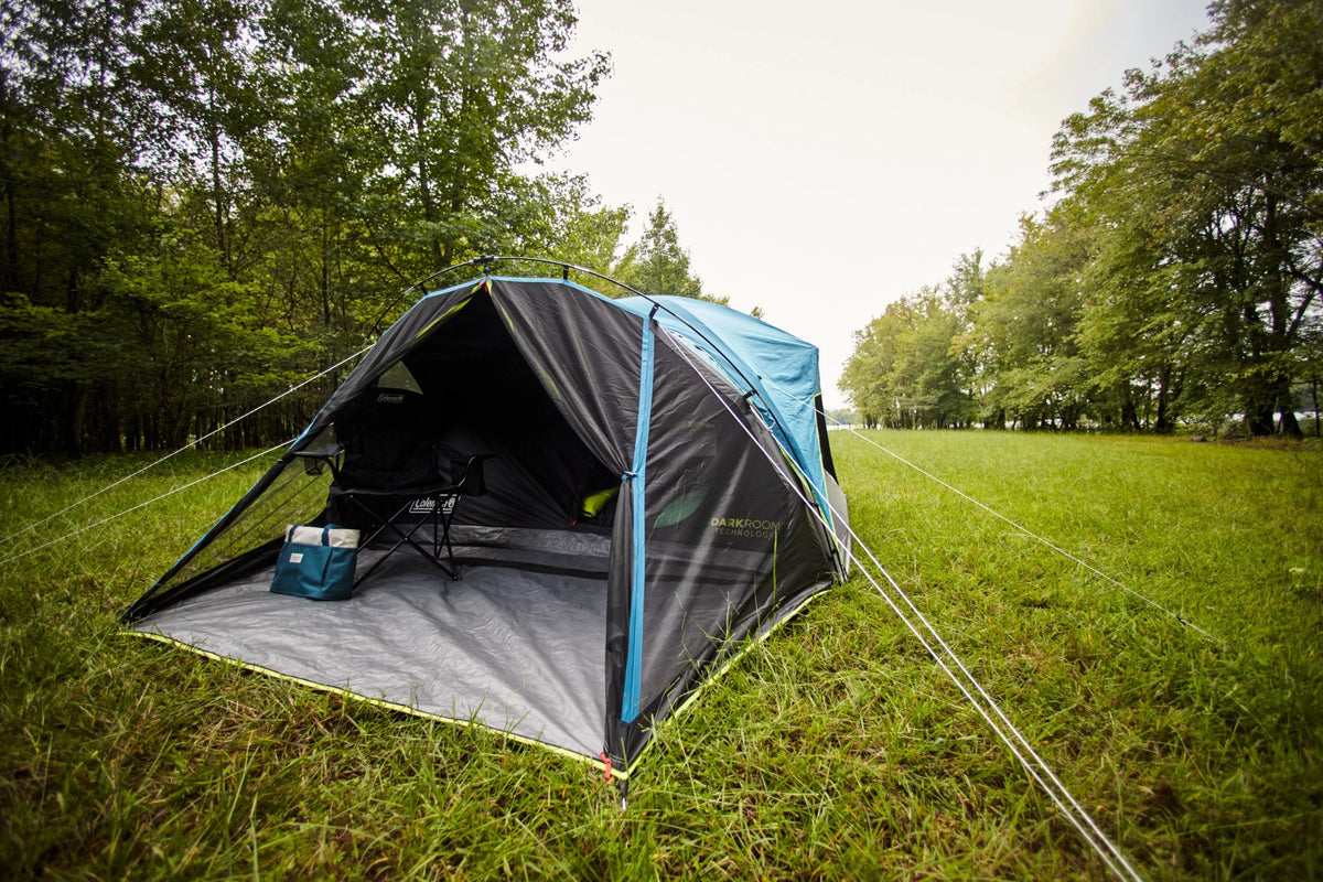 6-Person Dark Room Dome Camping Tent with Screen Room M569