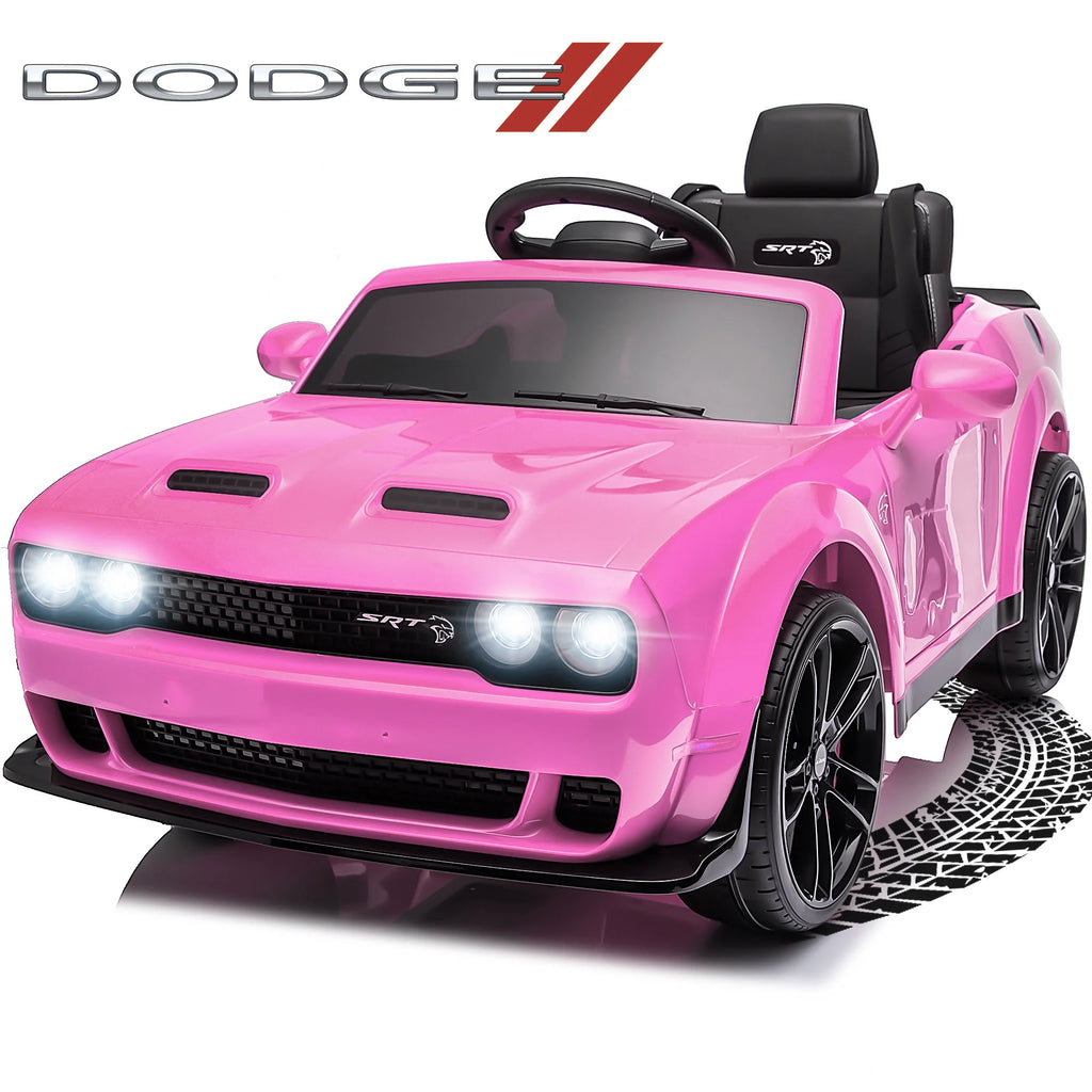 12 V Powered Ride On Car with Remote Control, Black T8439