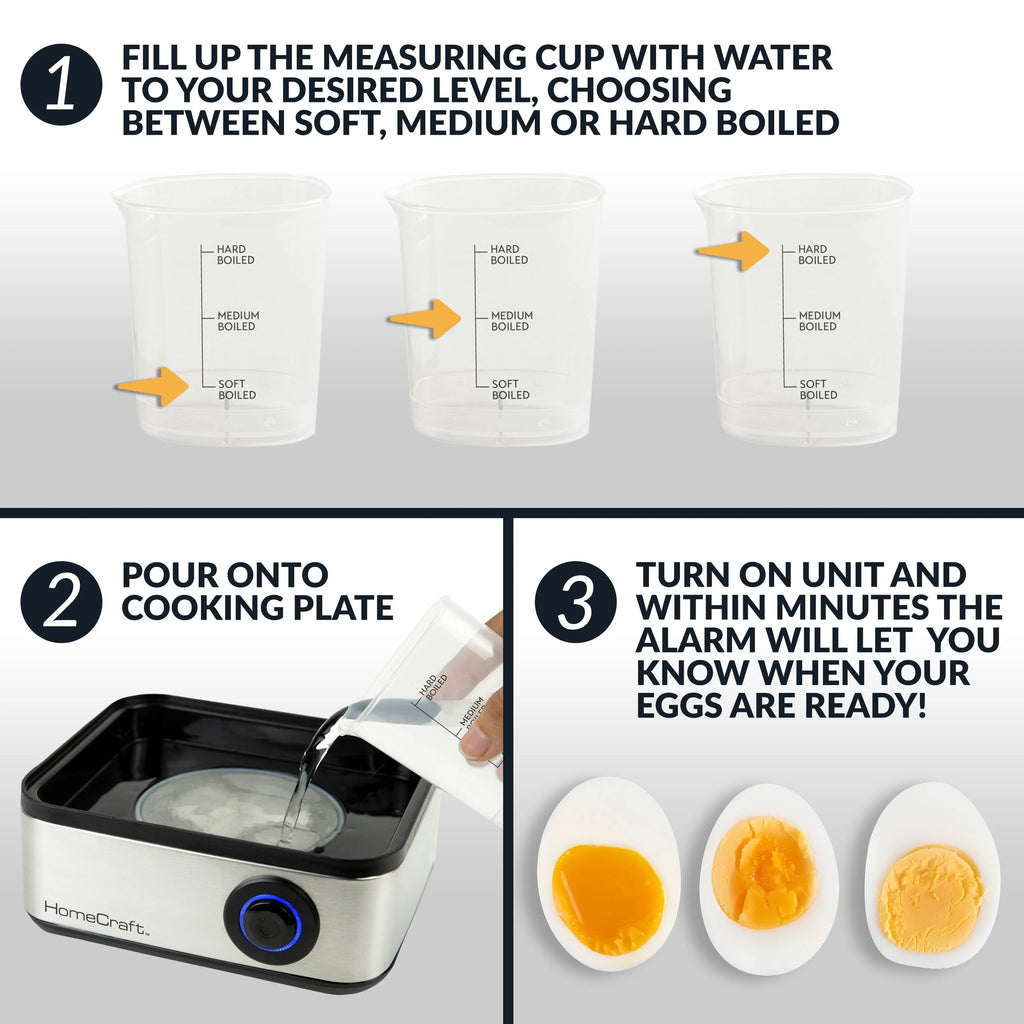 8-Egg Cooker with Buzzer M3812