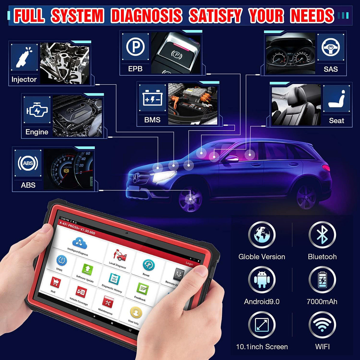 Bi-Directional Automotive Scan Tool V81485