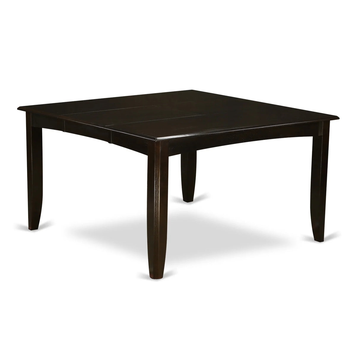 9Pc Square Dining Table with Blue Fabric Chairs C647