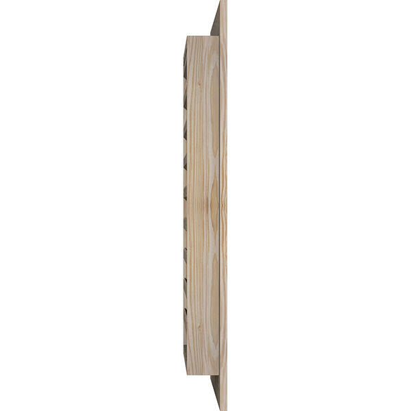 Vertical Gable Vent Unfinished I24160