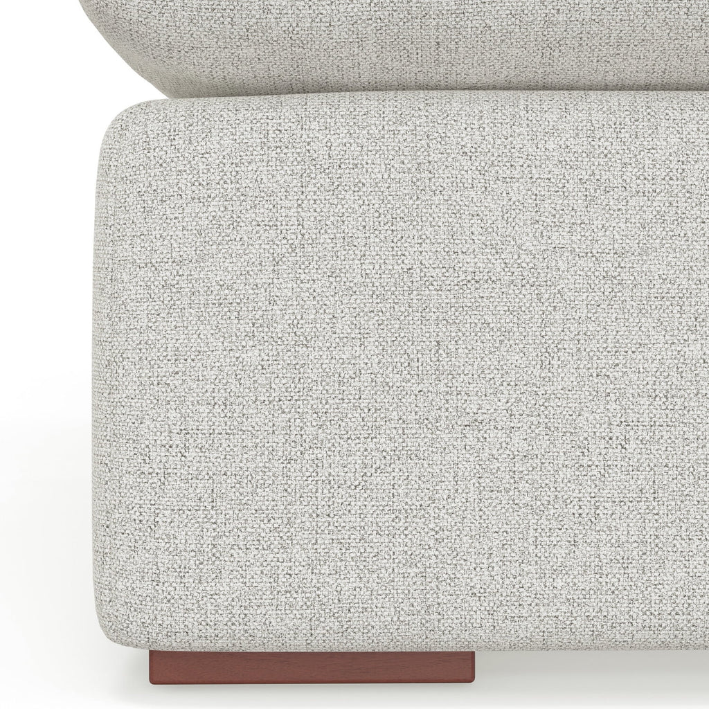 Velvety Chenille Corner Sofa O56978