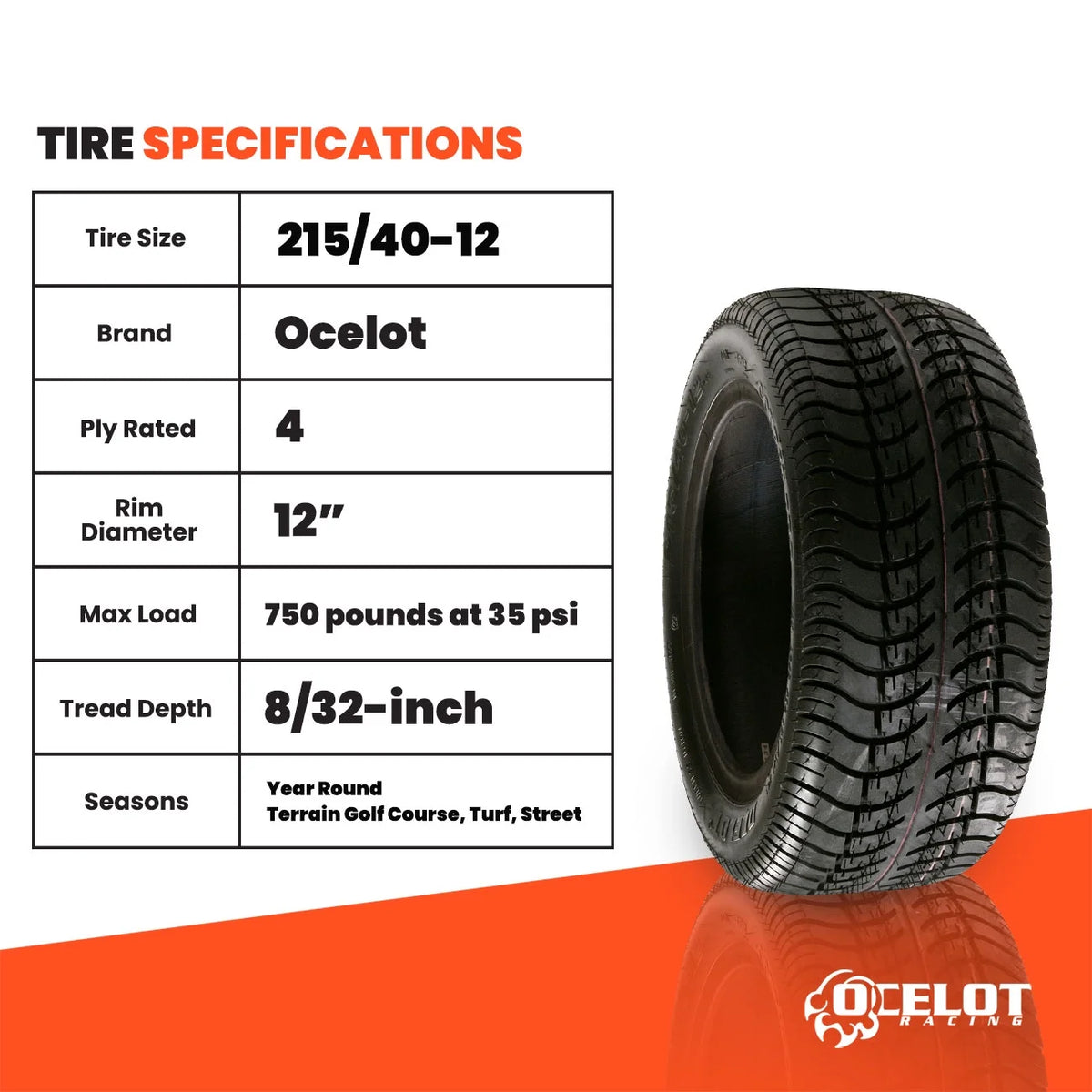 Golf Cart Tire W51368