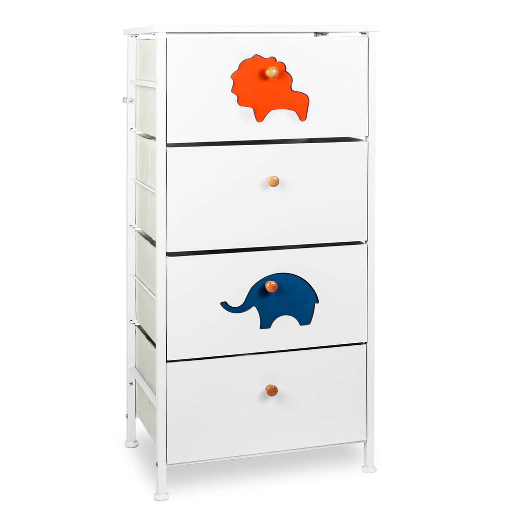 White 5 Drawer Dresser A764