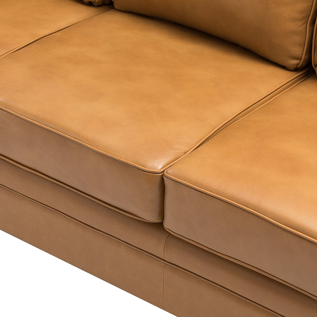 Transitional Sofa with Removable Cushions and Nailhead Trim F73594