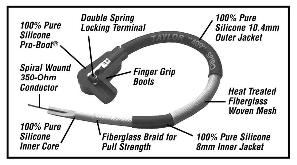 8-Piece Spark Plug Wire Set K10367
