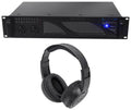 3000W 2-Ch. Power Amplifier with Headphones D74087