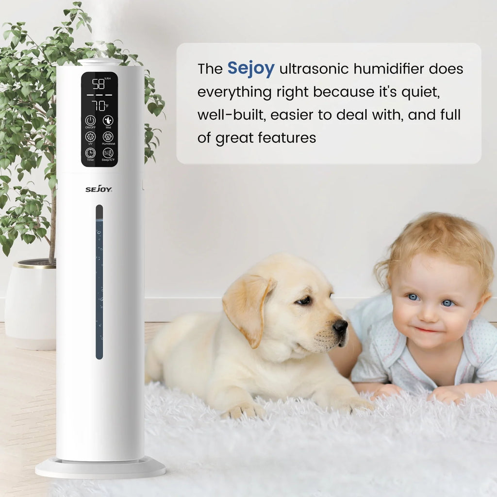 8L Top Fill Ultrasonic Floor Humidifier H787060