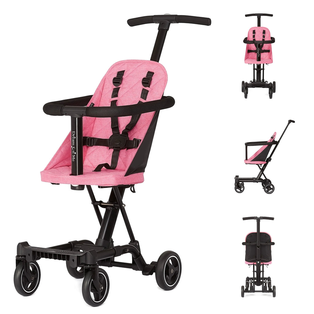 Black Lightweight Compact Travel Stroller N6269