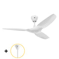 White 52 Ceiling Fan with Downrod T418745