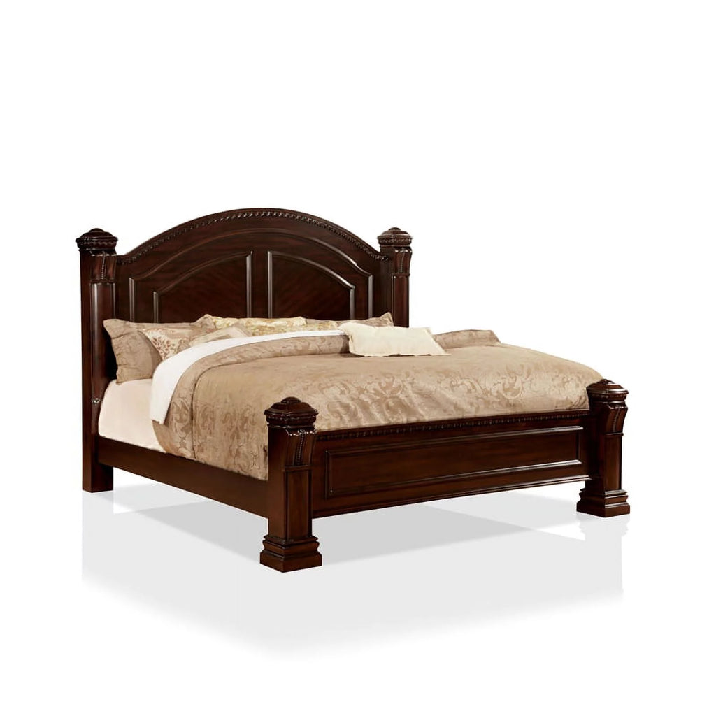 Cherry Wood Queen Poster Bed G4914