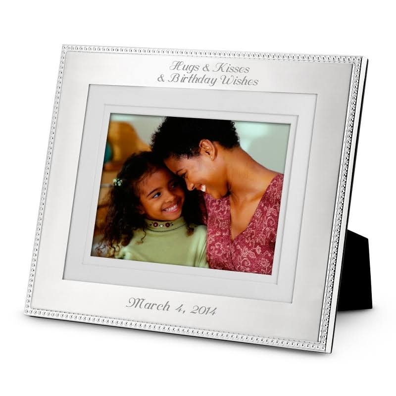 Silver Beaded 8 x 10 Frame Y66604