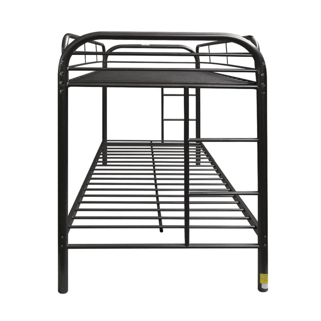Black Twin Twin Bunk Bed W368347