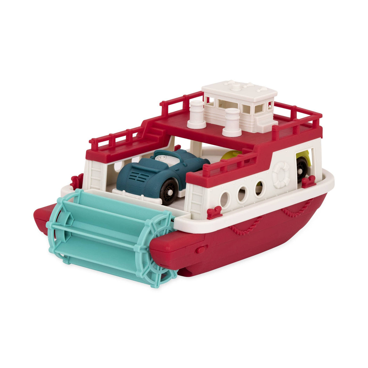 Floating Bath Toy Boat with Cars 3 pc B3924