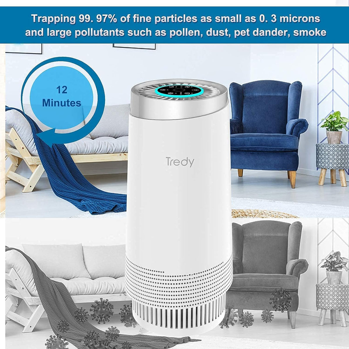 Air Purifier with H13 True Hepa Filter G952636