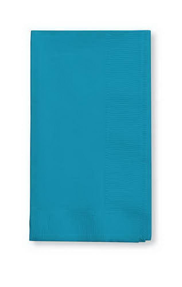Turquoise Blue 2-Ply Paper Dinner Napkins N6336