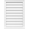 Vertical Surface Mount PVC Gable Vent T491743