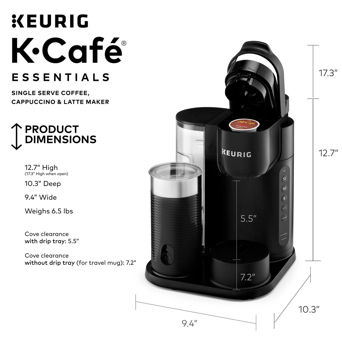 Single Serve K-Cup Pod Coffee Maker P607