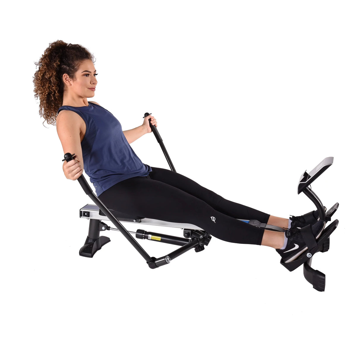 Rowing Fitness Machine with Monitor Q628795