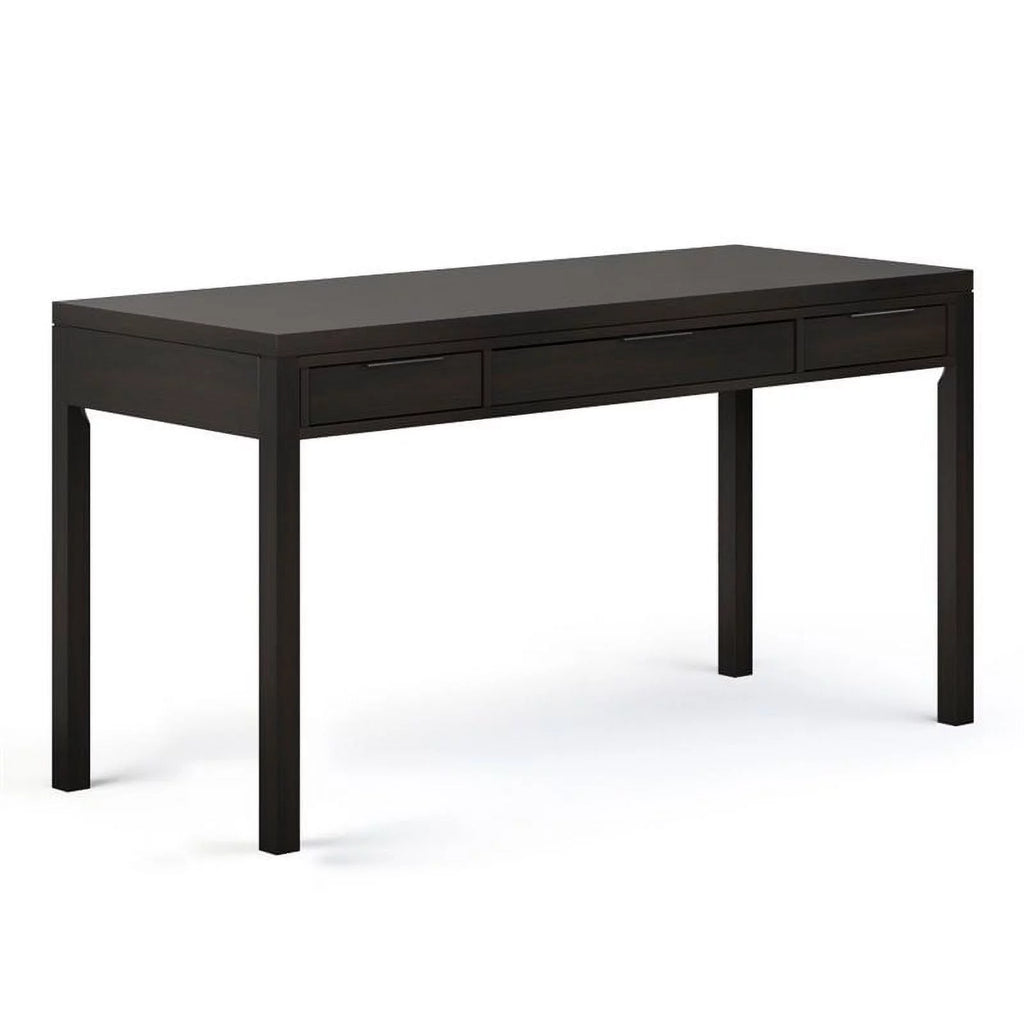 Solid Wood Contemporary 60 " Desk in Hickory Brown P66158