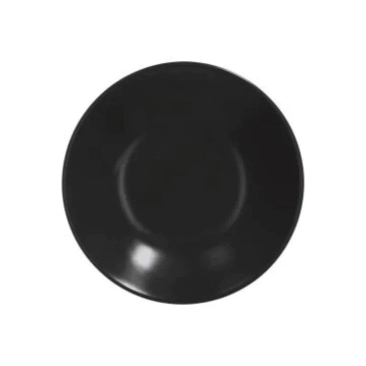 Black 22cm Soup Plate K268