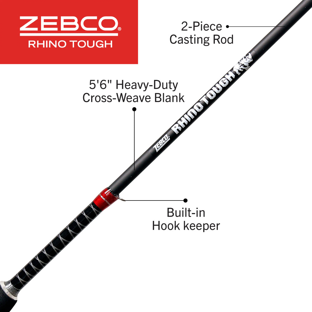 Black 5-Foot 6-Inch Casting Fishing Rod R9608
