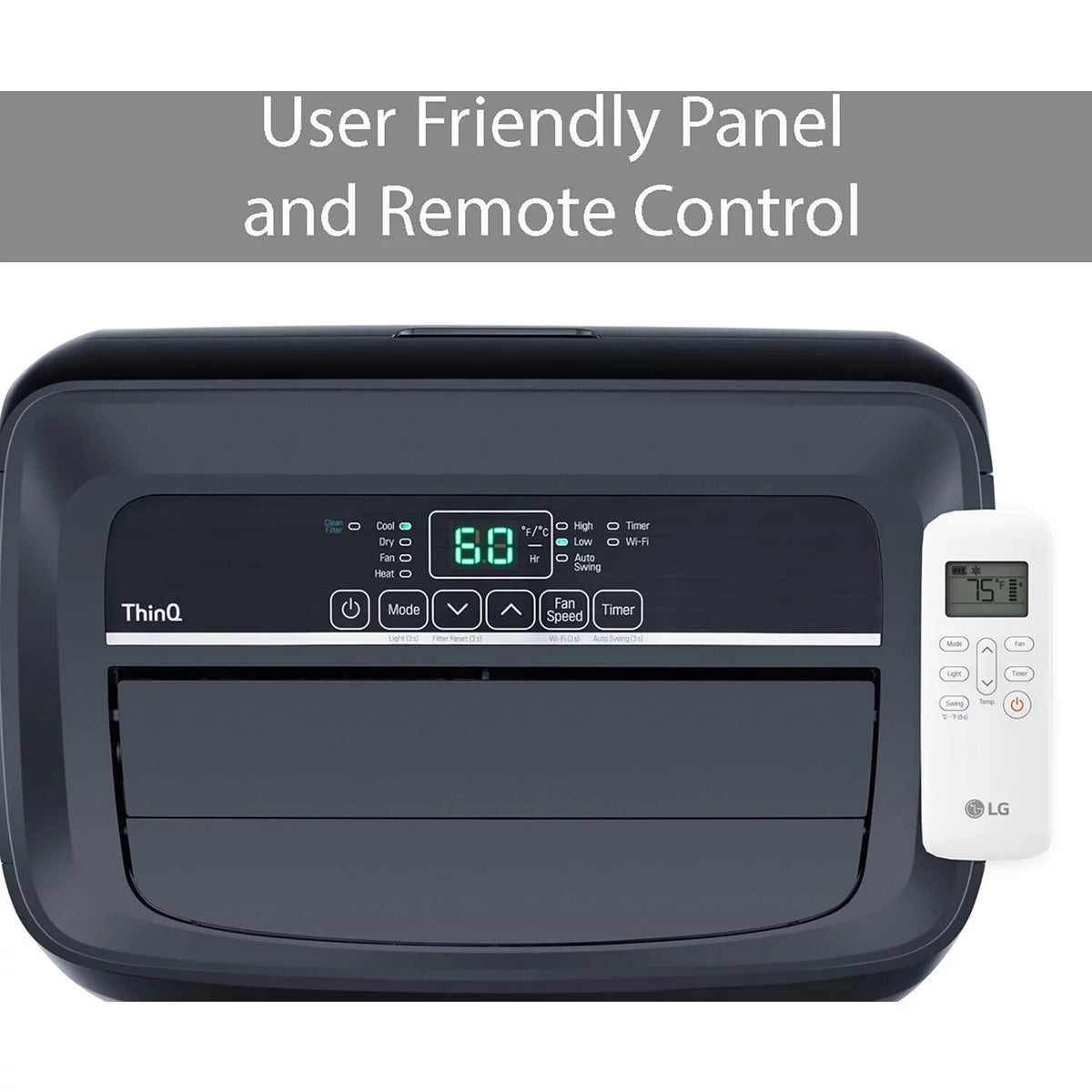 10,000 BTU Smart Wi-Fi Portable Air Conditioner J538702