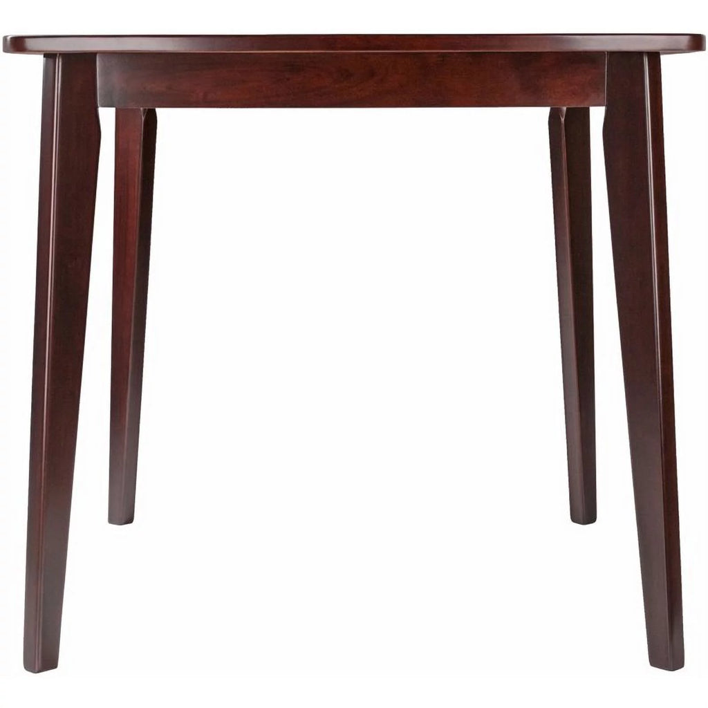 34" Square Solid Wood Dining Table in Walnut B840